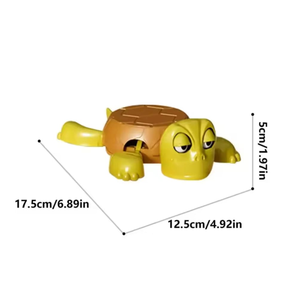 Lazy Turtle Drink Coaster – Funny Table Protector