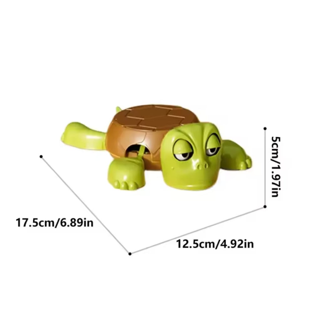 Lazy Turtle Drink Coaster – Funny Table Protector